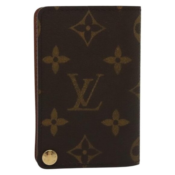 LOUIS VUITTON Monogram Porto Cartes Crdit Pression Card Case Auth - Picture 3 of 16